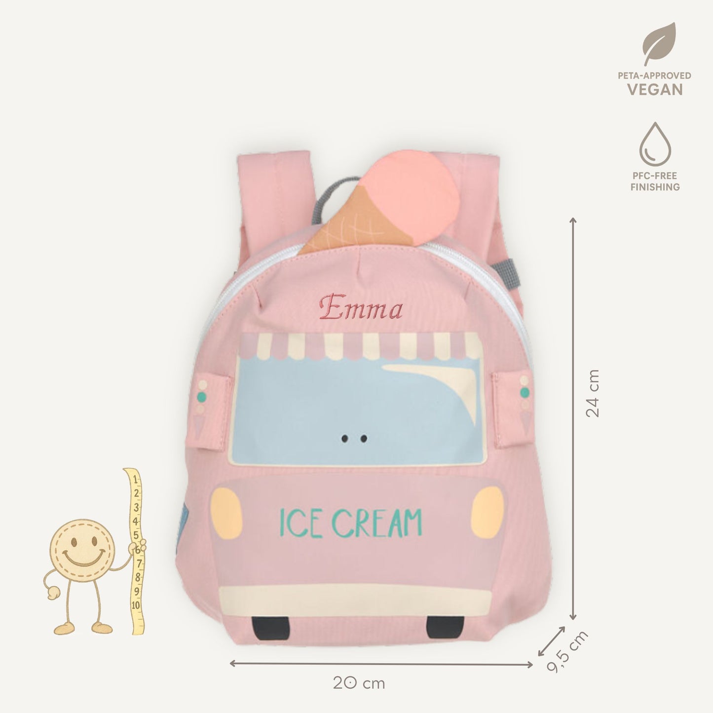 Rugzak Peuter Tiny Drivers Ice cart | Lässig