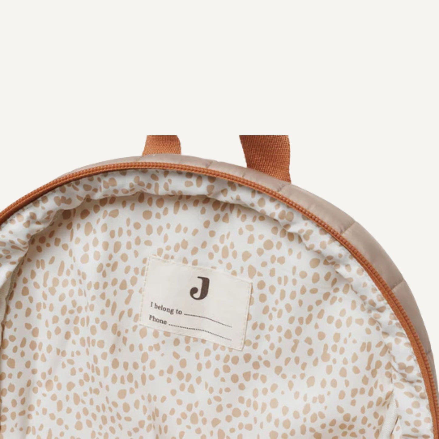 Rugzak Puffed - Biscuit | Jollein