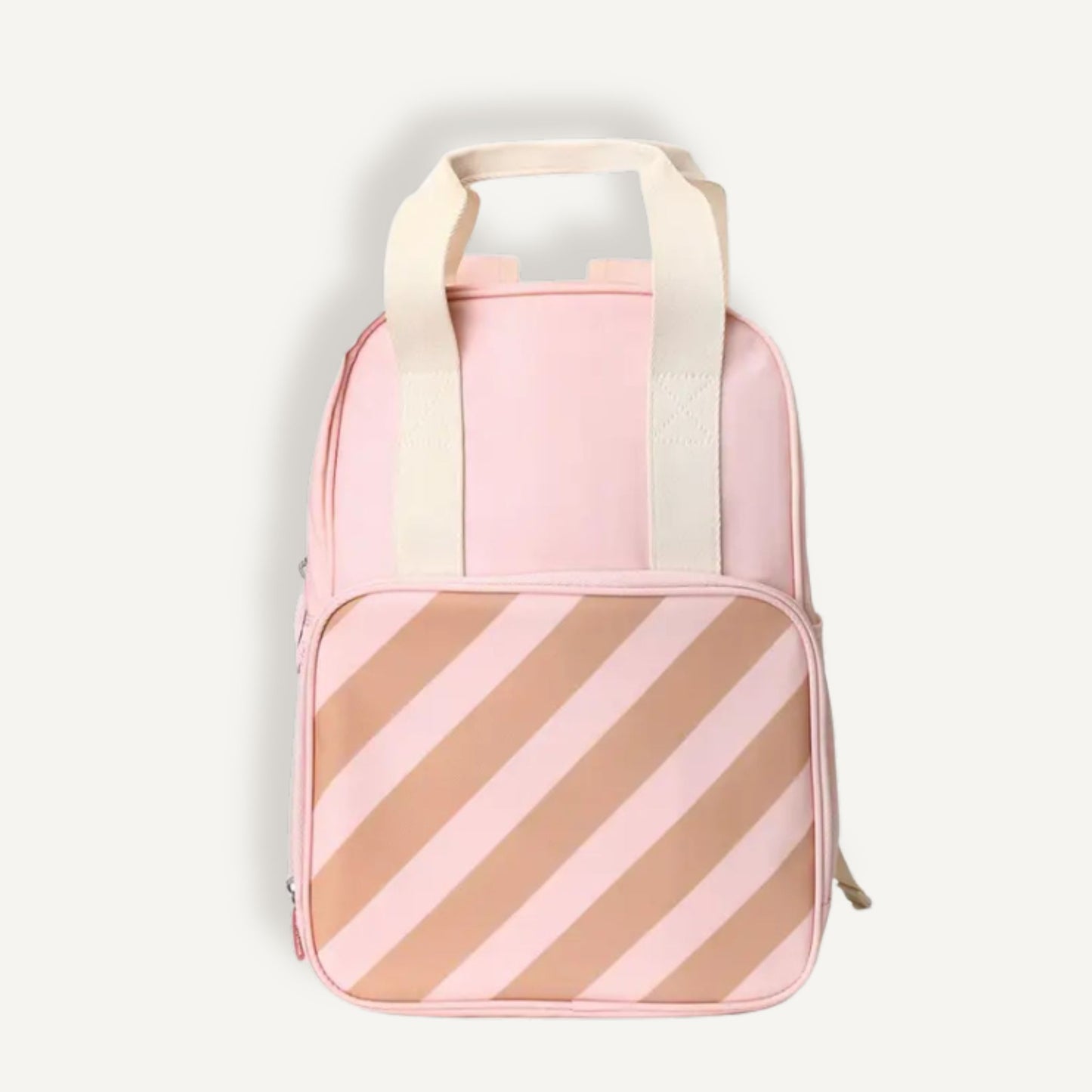 Rugzak Meisje - Scout Stripes Pink | Monnëka