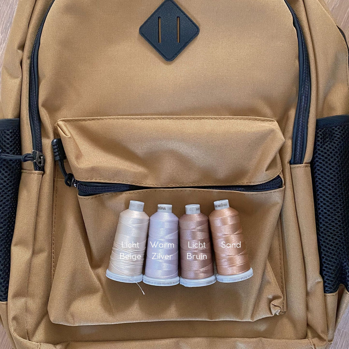 Rugzak Tiener - Camel Large | Maria Larouge