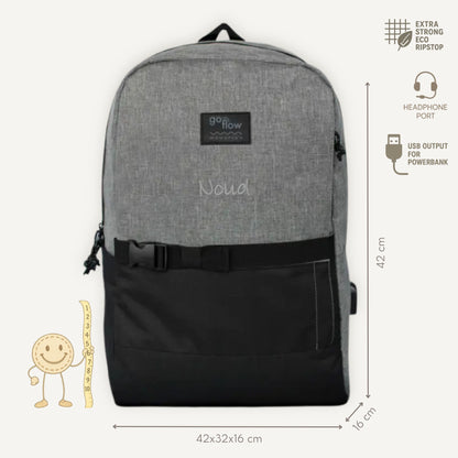 Rugzak Tiener - Go with the flow | Firmo