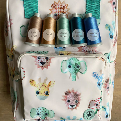 Rugzak Wild Animals - Large | Studio Ditte