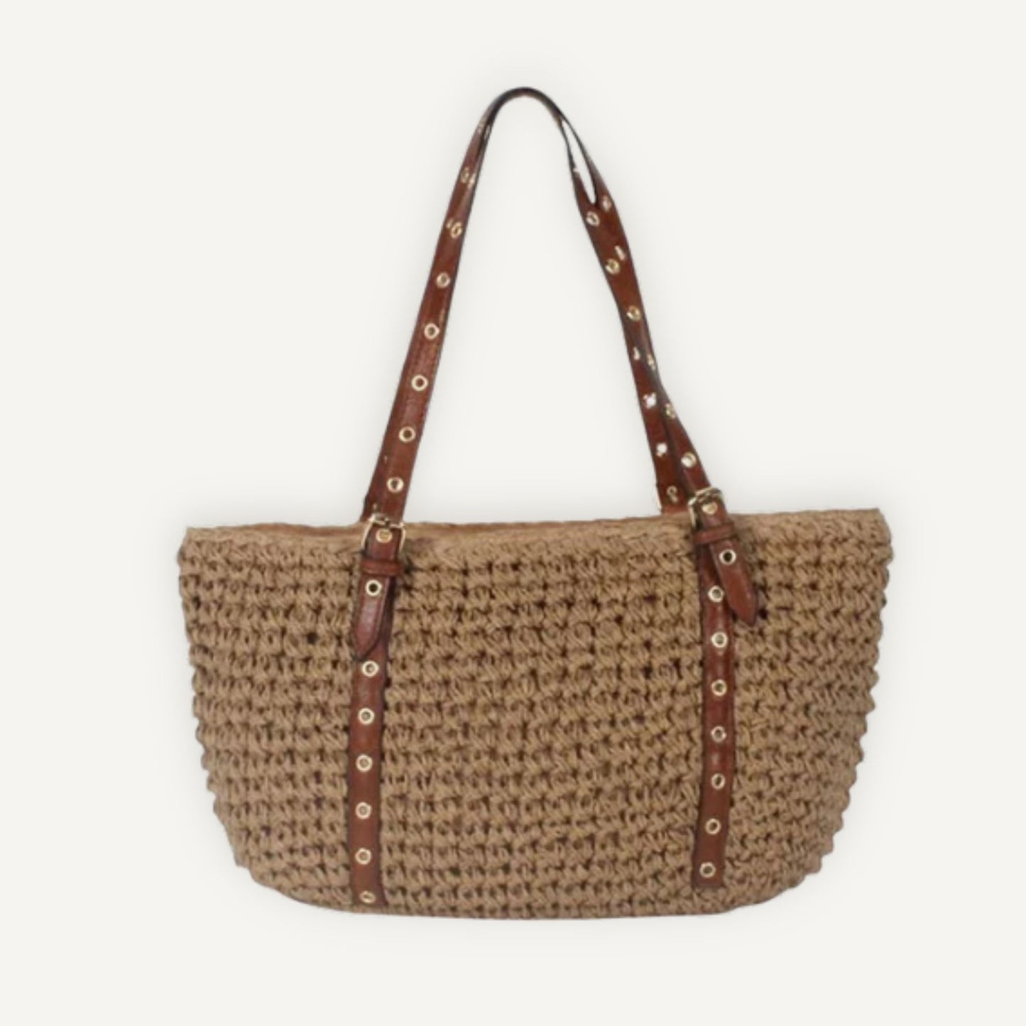 Handtas Raffia - Kaki | Maria Larouge