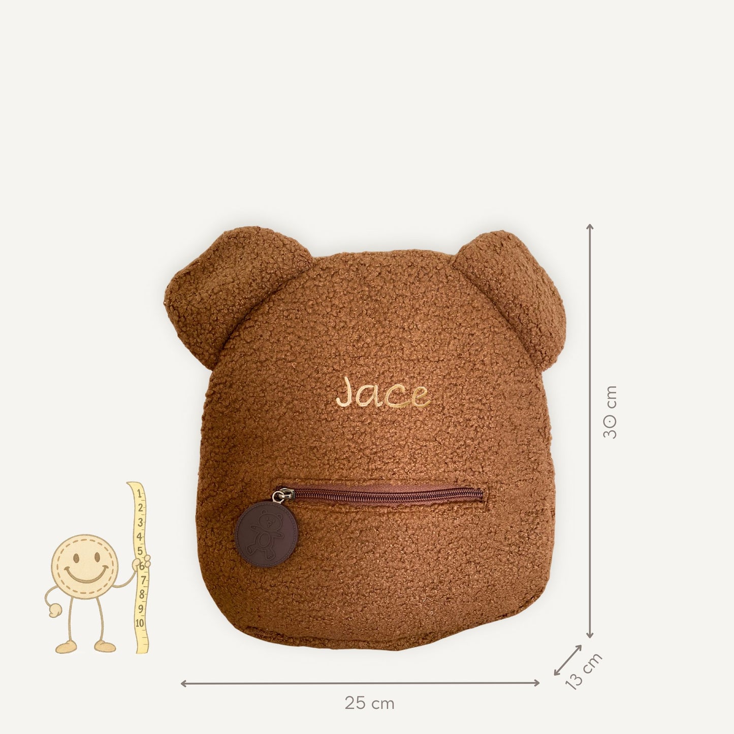 Teddy Rugzak - Bruin | Naemely