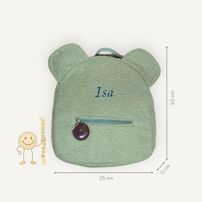 Teddy Rugzak - Sage | Naemely